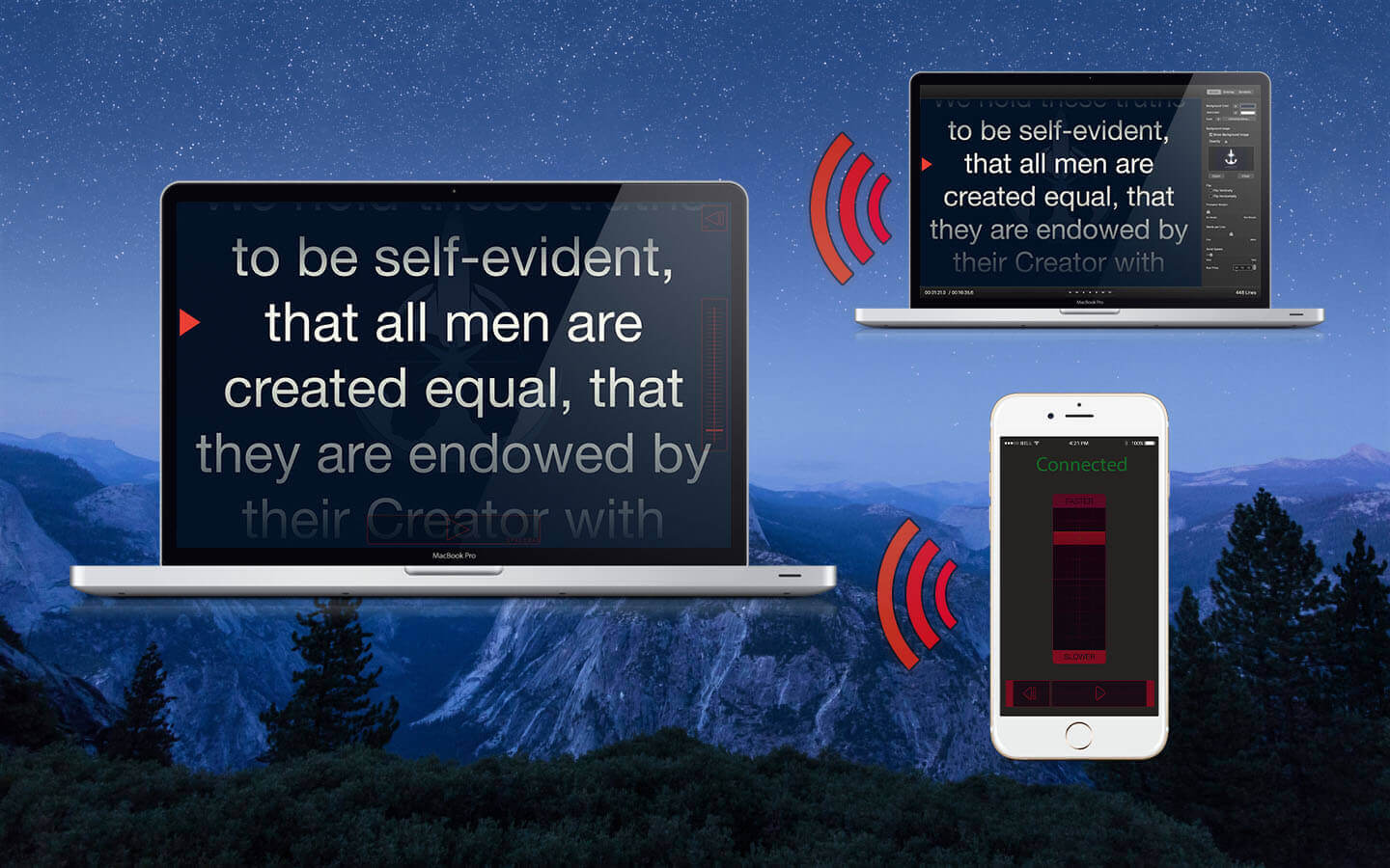 Teleprompter app for macbook pro